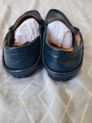 Zapatos de vestir azul marino para hombre