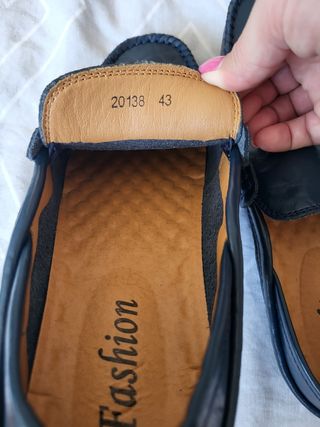 Zapatos de vestir azul marino para hombre