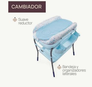 Bañera Cuddle&Bubble con cambiador 2 en 1.