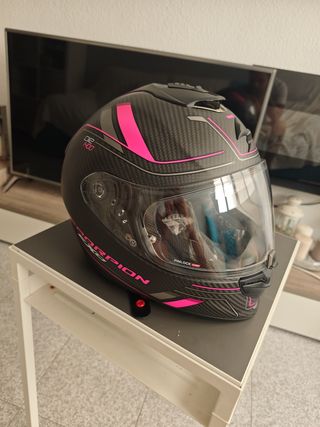 Casco moto scorpion 