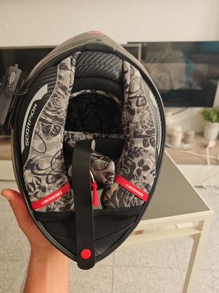 Casco moto scorpion 