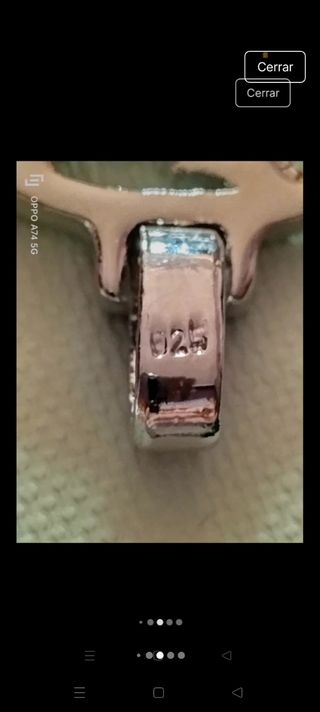 Colgante Plata de 1 Ley Nuevo
NUEVO