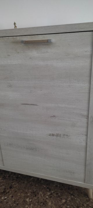 Cómoda aparador de salón comedor blanco roto