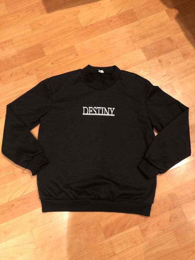 Sudadera niña SHEIN negra