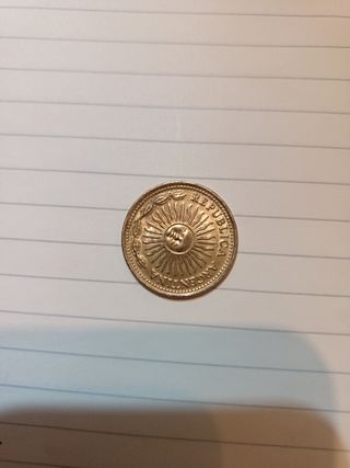 Moneda 10 Pesos Argentinos 1977