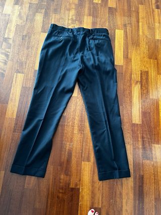 Abito 3 bottoni pura lana vergine blu scuro