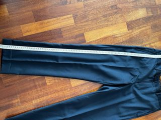 Abito 3 bottoni pura lana vergine blu scuro