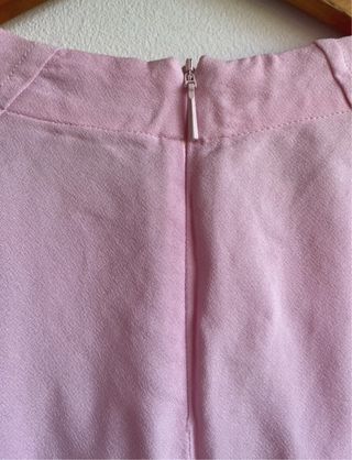 Blusa rosa Mango sin mangas