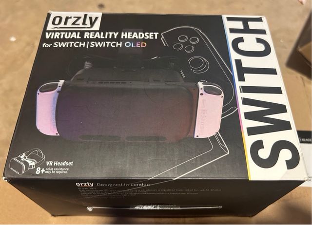 Gafas Realidad Virtual Orzly para Nintendo Switch