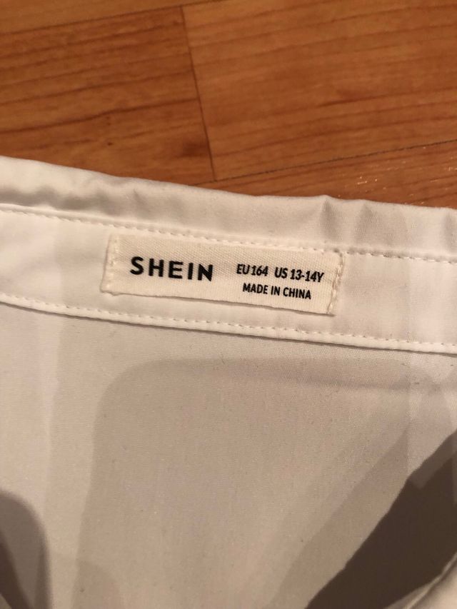 Camisa blanca niño SHEIN