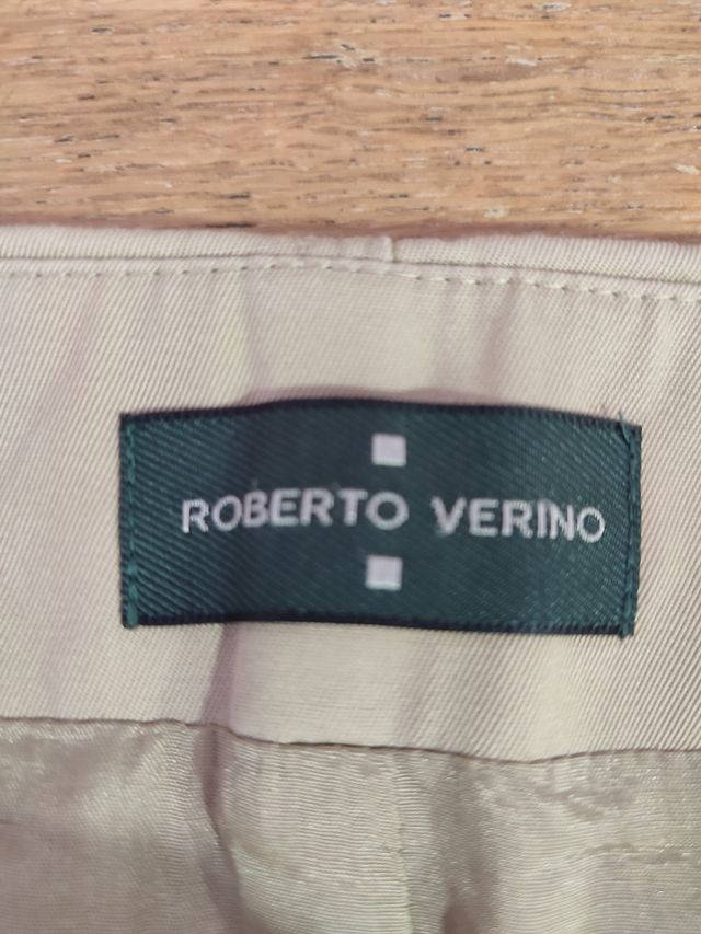 Falda Roberto Verino Beige. Nueva! Talla 42