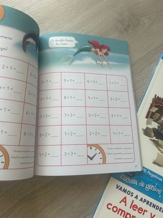 Vamos a aprender... A sumar; a leer ; 5 años.