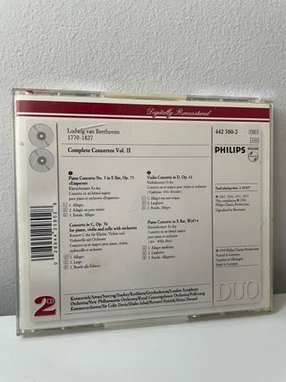 Beethoven Complete Concertos 2 CDs