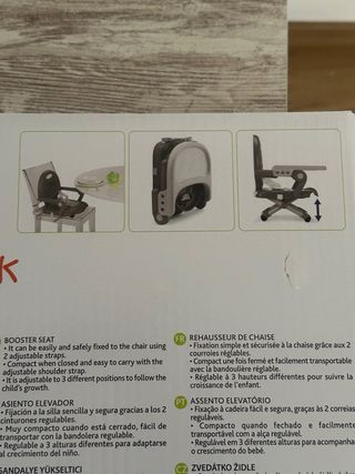 Trona Chicco Pocket Snack portátil