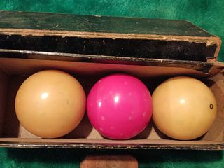 Bolas de billar de marfil - Años 80