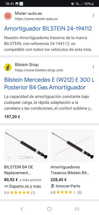 Amortiguador Bilstein