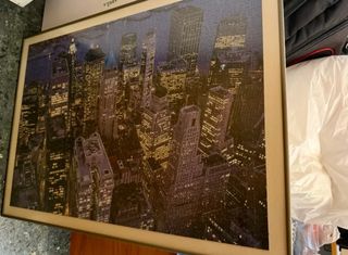 Cuadro Nueva York Luces Ciudad