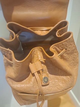 Mochila Tous Piel Marrón
