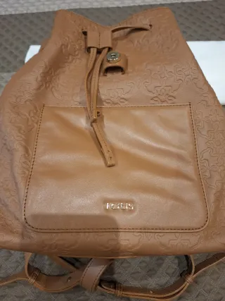 Mochila Tous Piel Marrón