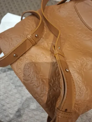 Mochila Tous Piel Marrón