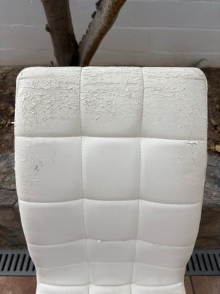 Sillas de comedor blancas (2 unidades)