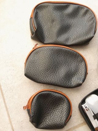 Neceseres lote Hombre Negro