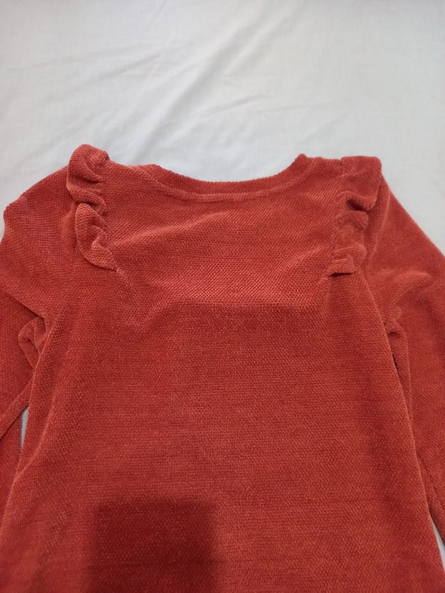 Jersey niña naranja talla XS
