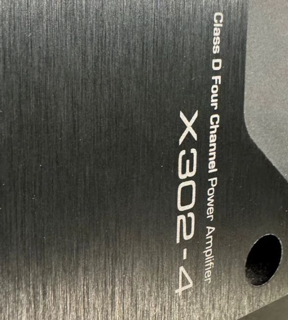 Amplificador Kenwood X302-4 Clase D 4 Canales