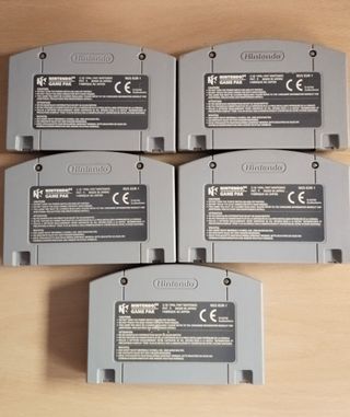 5 Juegos Mario Nintendo 64