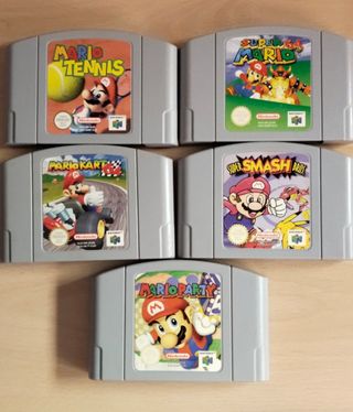 5 Juegos Mario Nintendo 64