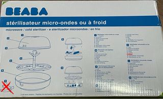 Esterilizador microondas frío BEABA
