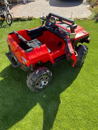 Coche teledirigido infantil rojo