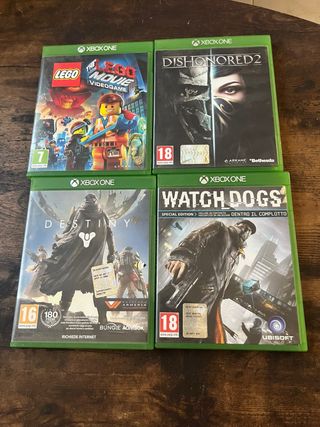 Lotto 4 Giochi Xbox One: Lego, Destiny, Watch Dogs