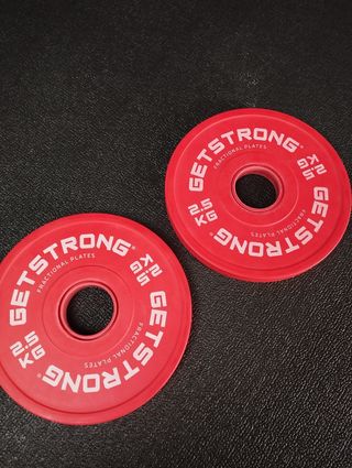 Discos de pesas GetStrong 2.5 kg