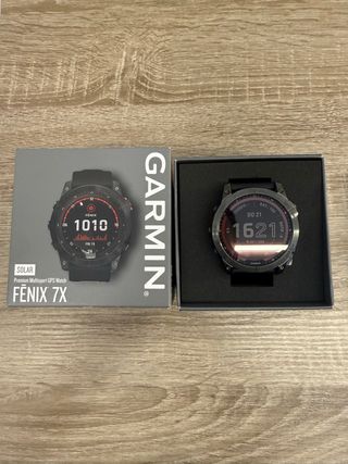 Garmin Fenix 7X Solar Negro