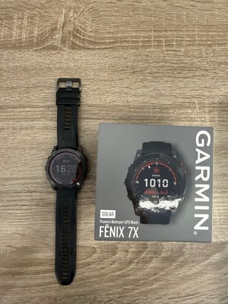 Garmin Fenix 7X Solar Negro