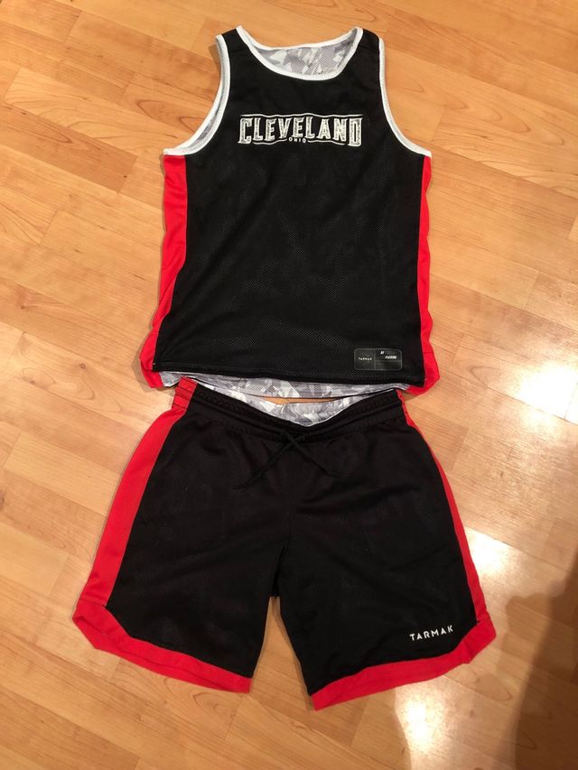 Equipación Baloncesto Tarmak Reversible