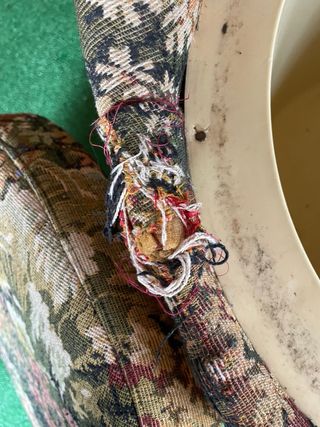 Sillón Vintage Tapizado Floral