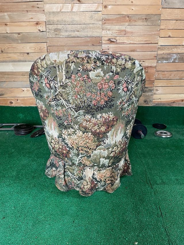 Sillón Vintage Tapizado Floral