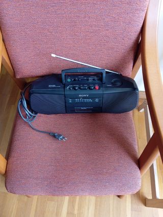 Radio Cassette Sony CFS-815 Negra