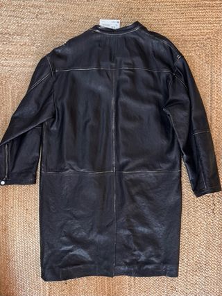 Abrigo de Moto piel natural de COS Negro Talla M-L