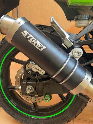 Tubo de escape Kawasaki Ninja