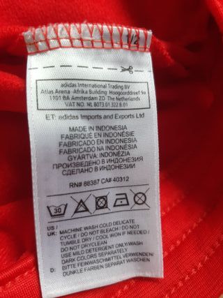 Chaqueta Deportiva Adidas Roja