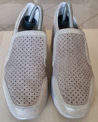 Scarpe da donna beige/oro