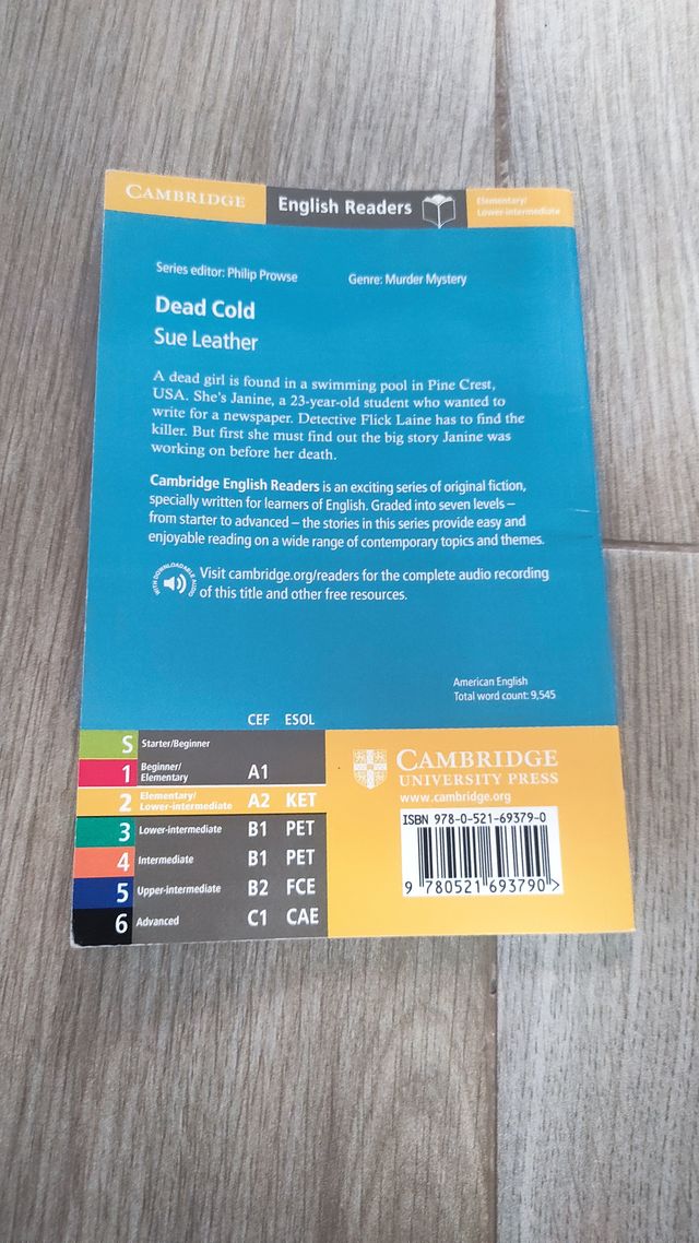 Dead Cold Level 2 (Cambridge English Readers)
