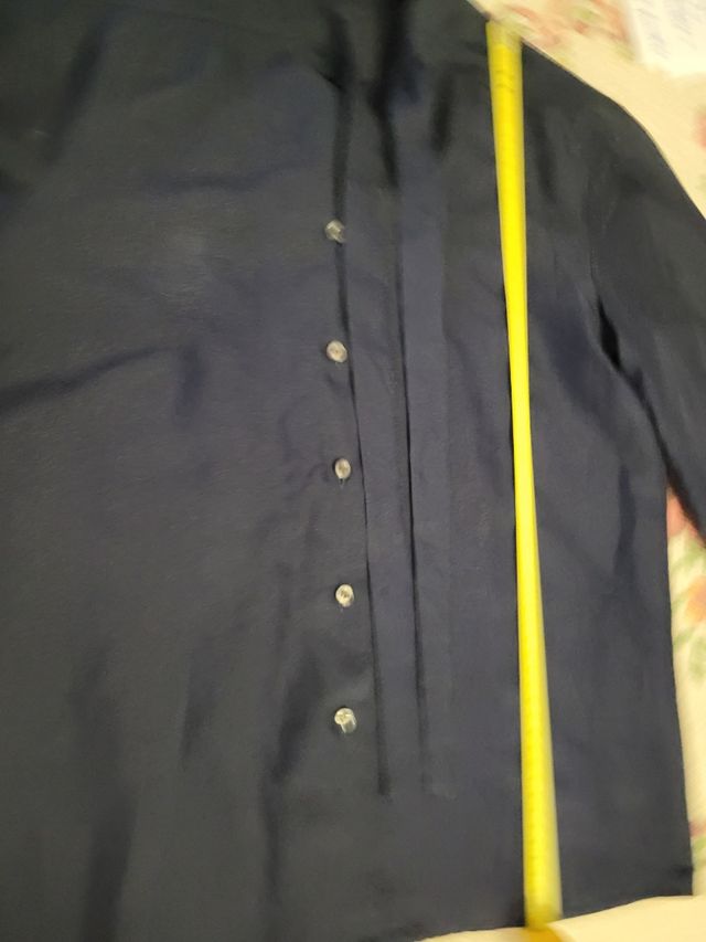 Bellissima e particolare camicetta donna blu