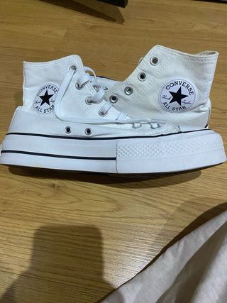 Converse Blancas Plataforma