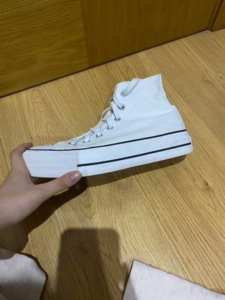 Converse Blancas Plataforma