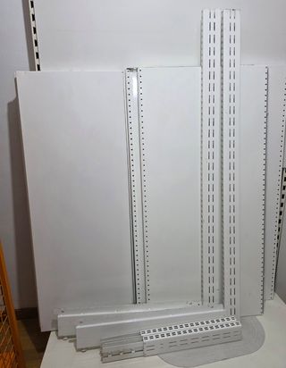 Estantería Metálica Blanca
