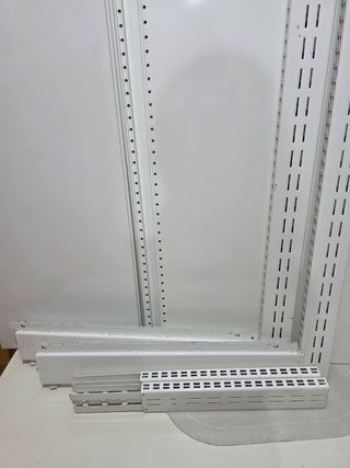 Estantería Metálica Blanca